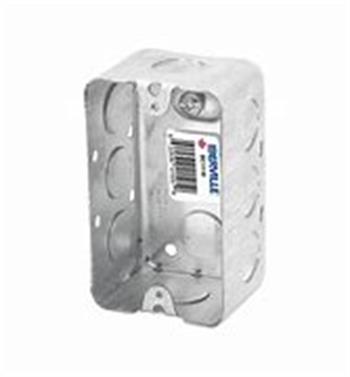 ELEC UTIL BOX Single Galv 2-3/8w x 1-7/8d Surface mnt