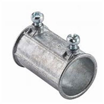 EMT Set Screw Coupling 1/2" Zinc 