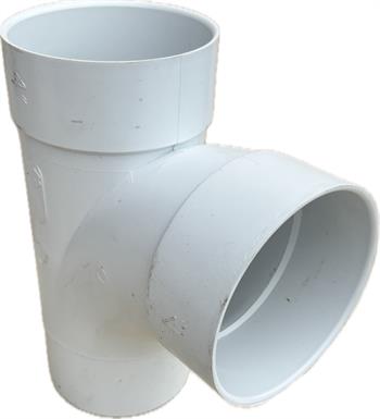 SAN T 4" PVC BDS spxhxh