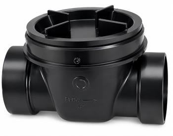 BW VALVE 6" ABS/DWV