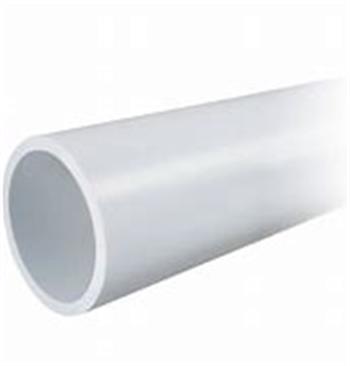 1.25" PVC Schedule 40 White Pipe - Plain End