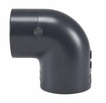 90' ELBOW 10" S80 PVC ss