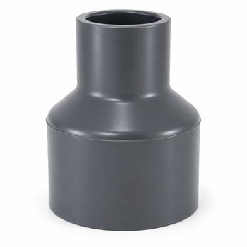 COUPLING 2" x 1.5" PVC S80 ss