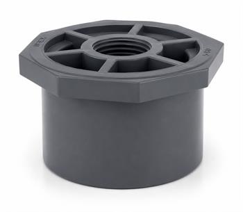 BUSH 2" x 1.5" PVC S80 spxft