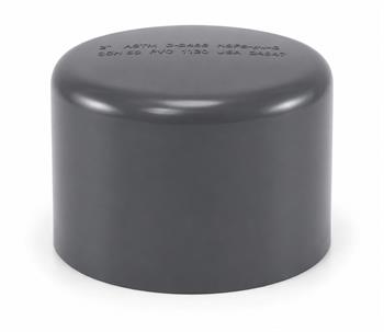 END CAP 10" PVC S80 s