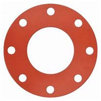 FLANGE GASKET 6" SILICONE 1/8"