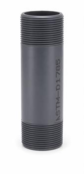 NIPPLE 3/8" X 2" PVC S80 tt