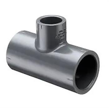 TEE 1-1/2" x 1-1/2" x 1" CPVC S80 sss