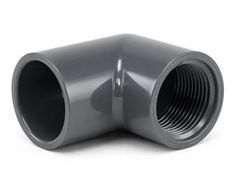 90' ELBOW 2" PVC S40G sxft