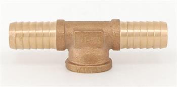 TEE 1.25" BRASS ixixfpt