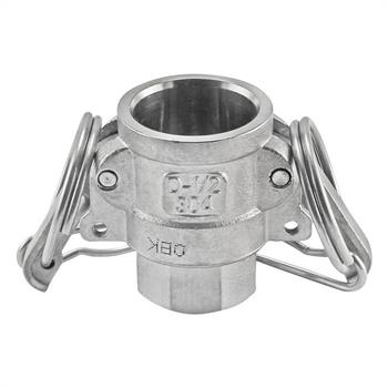 1/2" 316 SS CamLoc "D" fc x mt	