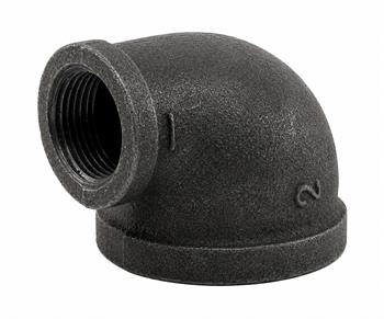 90' ELL 1/2" x 1/8" Std Blk MI