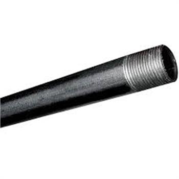 PIPE 1.5"  Std Blk T&C (.145" Wall, 21' / Length)