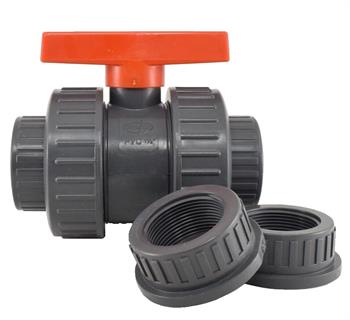 BALL VALVE 3" ChemKor T/U Super-Bloc