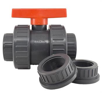 BALL VALVE 4" ChemKor T/U Super-Bloc