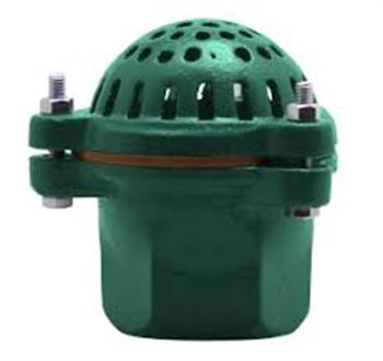 FOOT VALVE 4" FLAPPER CAST IRON FPT