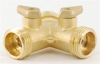 202-W "Y" 3/4" FFM HT Brass 