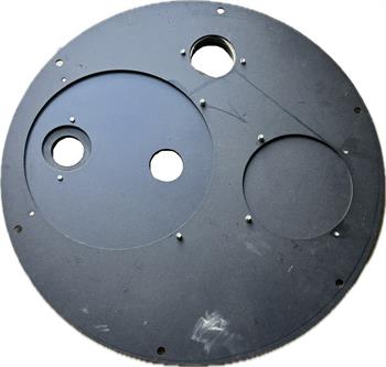 SEW BASIN HD LID 36" Simplex 1/4" Steel w/ Ftgs Pkg
