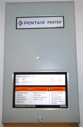 SUB CONTROL BOX 3/4 hp 230v Pentair Cap St/Cap Run