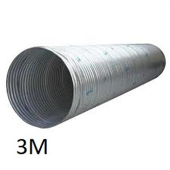 STEEL CULVERT 1800mm x 3M 2.8mm/12ga 5x1corr