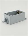 SINGLE GANG BOX 1-3/4" @ 1E Mod FS15, (1 con @ 1 end)