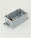 SINGLE GANG BOX 1-3/4" @ 2E Mod FSC 15 (1 con @ ea end)