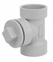 Clean TEE 4"x 3" x 4" PVC DWV hhpl