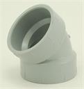 ELBOW 45' 3" PVC DWV hh