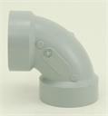ELBOW 90' 3" PVC DWV hh