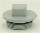 PLUG 4" PVC DWV w/O Ring
