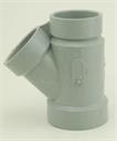 WYE 3" x 3" x 1.5" PVC DWV hhh