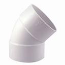 ELBOW 45' x 6" PVC BDS hxh