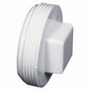 PLUG 3" PVC w/knob t