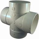 X-TEE 4" PVC BDS hxhxhxh