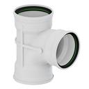TEE-Y 6" PVC BDS ggg 