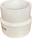 ADAPT 4" x 3" PVC ABS hxh