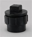 C/O ADAPT 4" ABS spxp (w/plug)