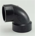 90' ELBOW 4" ABS spxh
