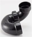 P-TRAP 1.5" w/nut ABS hxh