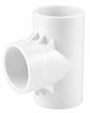 TEE 6" PVC S40W sss