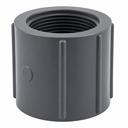 COUPLING 1/2" PVC S40G tt