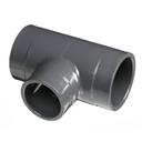 TEE 12" x 12" x 4" PVC S80 Fab