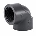 90' ELBOW 1/4" PVC S80 ftxft