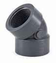 45' ELBOW 1.5" PVC S80 ftxft