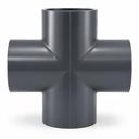 X-TEE 1" PVC S80 ssss