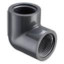 90' ELBOW 1" PVC S40G ftxft