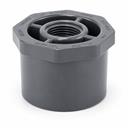 BUSH 1.5" x 1/2" PVC S40G st