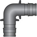 1/2" × 1/2" PEX F1960 HPP Elbow