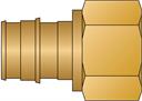 3/4" PEX F1960 × 3/4" FNPT No Lead Brass Adapter