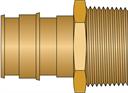 1-1/4" PEX F1960 × 1-1/4" MNPT No Lead Brass Adapter	